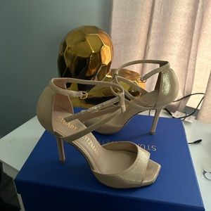 Stuart Weitzman Ankle Strap Sandals S. 7!